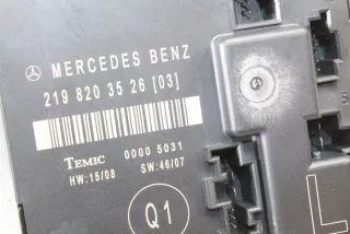 2198203526, A2198203526 , art834554 Блок управления двери задней левой Mercedes CLS C219 Арт 834554, вид 2