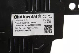 72311AJ010 , art3073637 Блок управления печки/климат-контроля Subaru Legacy 4 Арт 3073637, вид 5