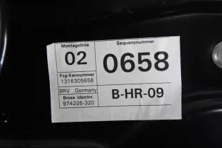 3AA839756 , art5942527 Стеклоподъемник задний правый Volkswagen Passat B7 Арт 5942527, вид 6