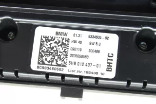 9334605 , art10097831 Блок управления печки/климат-контроля MINI COUNTRYMAN F60 Арт 10097831, вид 6