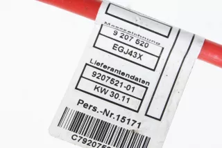 9207520, 9207521 , art10162663 Клемма аккумулятора плюс BMW X1 E84 Арт 10162663, вид 5