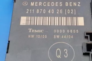 2118704026 , art8707476 Блок управления двери задней левой Mercedes E W211 Арт 8707476, вид 6