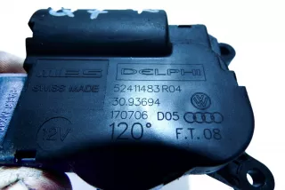 52411483, 3093694 , art9069781 Моторчик заслонки печки Audi Q7 4L Арт 9069781, вид 3