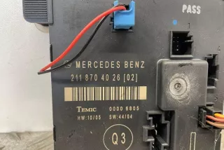 2118704026 , art8927017 Блок управления двери передней левой Mercedes E W211 Арт 8927017, вид 5