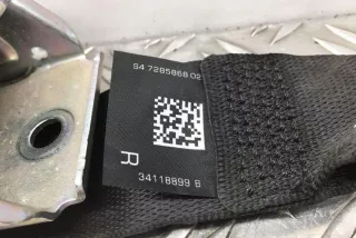 33061262C, 7285868, 728586802 , art9624111 Ремень безопасности задний правый BMW 5 F10/F11/GT F07 Арт 9624111, вид 8