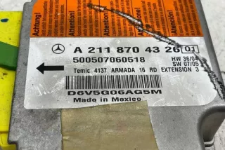 A2118704326 , art9501673 Блок AirBag Mercedes E W211 Арт 9501673, вид 2