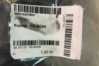 8R0145709H, 8R0145709 , art3076911 Патрубок интеркулера Audi Q5 1 Арт 3076911, вид 2