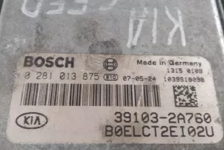 B0ELCT2EI02U, NMZ1407, 391032A760, 0281013875 , art3086823 Блок управления двигателем Kia Ceed 1 Арт 3086823, вид 3