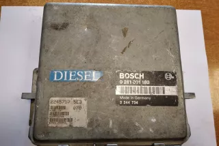 0281001183, NMZ2970 , art3085552 Блок управления двигателем BMW 5 E34 Арт 3085552, вид 1