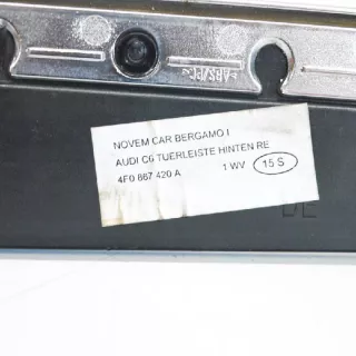 4F0867420A , art562378 Молдинг двери задней правой Audi A6 C6 (S6,RS6) Арт 562378, вид 4