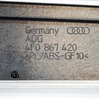 4F0867420 , art601611 Молдинг двери задней правой Audi A6 C6 (S6,RS6) Арт 601611, вид 2