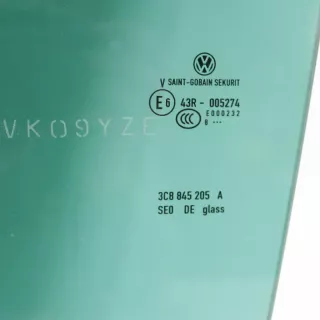 3C8845205A , art553418 Стекло двери задней левой Volkswagen Passat CC Арт 553418, вид 2