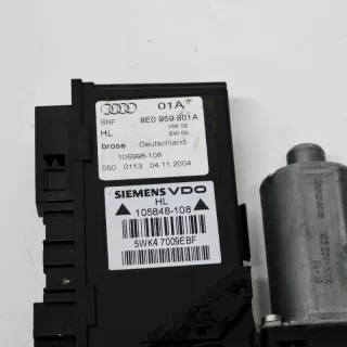 8E0959801A , art562465 Стеклоподъемник задний левый Audi A4 B7 Арт 562465, вид 5