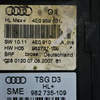5WK45675KBF4E0910 , art574024 Моторчик стеклоподъемника задний левый Audi A8 D3 (S8) Арт 574024, вид 4