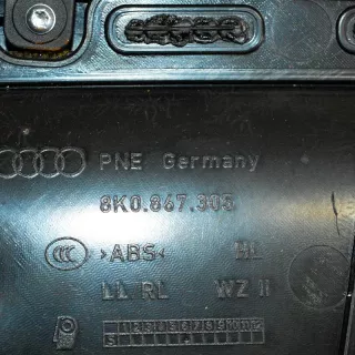 8K0867305 , art641342 Обшивка двери задней левой (дверная карта) Audi A4 B8 Арт 641342, вид 4