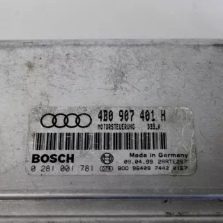 4B0907401H , art546793 Блок управления двигателем Audi A6 C5 (S6,RS6) Арт 546793, вид 1