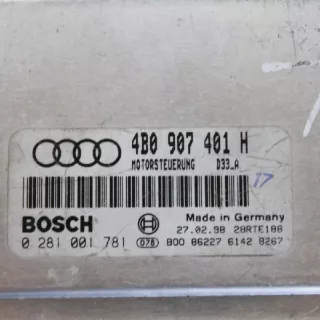 4B0907401H , art551556 Блок управления двигателем Audi A6 C5 (S6,RS6) Арт 551556, вид 3