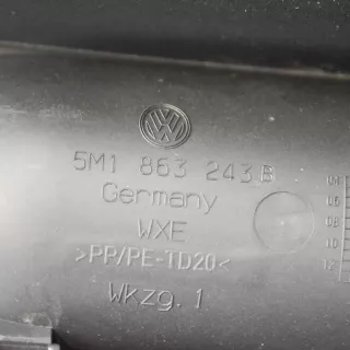 5M1863243B , art602536 Консоль салона (кулисная часть) Volkswagen Golf PLUS 1 Арт 602536, вид 4