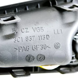 3C1837113D , art570293 Ручка внутренняя передняя левая Volkswagen Passat B6 Арт 570293, вид 4