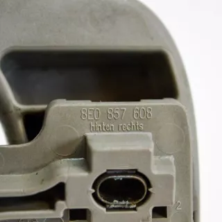 8E0857608 , art604617 Ручка внутренняя потолочная Audi A4 B7 Арт 604617, вид 3
