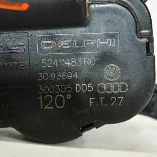 52411483 , art567231 Заслонка печки/климат-контроля Volkswagen Touareg 1 Арт 567231, вид 3