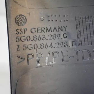 5G0863289C5G0864298D , art602548 Пластик салона Volkswagen Golf 7 Арт 602548, вид 1