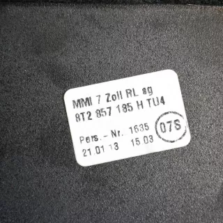 8T2857185H , art613941 Пластик салона Audi A5 (S5,RS5) 1 Арт 613941, вид 2