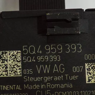 5Q4959393 , art579183 Блок управления двери передней правой Skoda Octavia A7 Арт 579183, вид 4