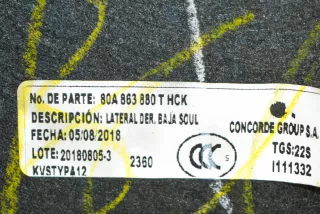 80A863880T , art723815 Обшивка багажника Audi Q5 2 Арт 723815, вид 6