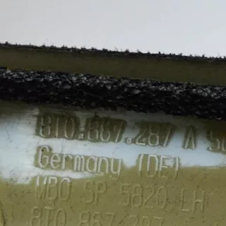8T0867287A , art577021 Обшивка стойки центральной левой Audi A5 (S5,RS5) 1 Арт 577021, вид 3