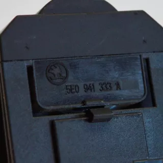 5E0941333A , art579130 Кнопка (Выключатель) Skoda Octavia A7 Арт 579130, вид 5