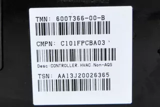 6007366-00-B , art5949591 Блок управления печки/климат-контроля Tesla model S Арт 5949591, вид 6