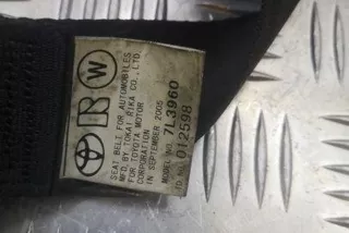 7L3960 , art9182939 Ремень безопасности передний правый Toyota Previa XR30, XR40 Арт 9182939, вид 2