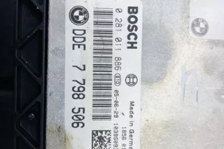 0281011886, 7798506 , art9184750 Блок управления двигателем BMW 7 E65/E66 Арт 9184750, вид 3