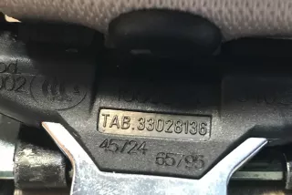 9163248 , art9590364 Ремень безопасности задний левый BMW 5 F10/F11/GT F07 Арт 9590364, вид 6