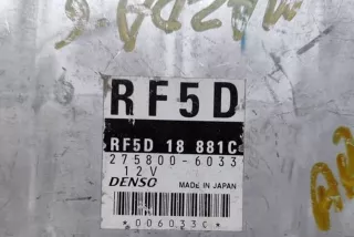 RF5D18881C, 2758006033 , art9233680 Блок управления двигателем Mazda 6 1 Арт 9233680, вид 2