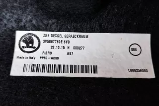 3V5867769E , art9663267 Полка багажника Skoda Superb 3 Арт 9663267, вид 5