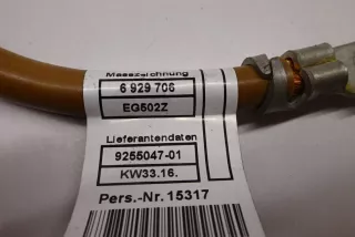 6929706, 6929706, 15974510 , art949174 Клемма аккумулятора минус BMW 4 F32/F33/GT F36 Арт 949174, вид 6