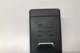 7243311 , art344456 Ремень безопасности задний правый BMW 2 F45/F46 Арт 344456, вид 3