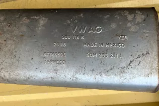 5QM253211L, 5Q0118B, 5QM253611K, 5Q0120G , art9556333 Глушитель Volkswagen Jetta 7 Арт 9556333, вид 4