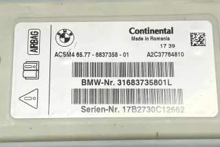 6837358, 65776837358, A2C37764810 , art9899712 Блок AirBag BMW X4 F26 Арт 9899712, вид 8