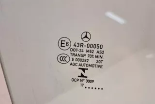 43R00050 , art8789187 Стекло двери передней правой Mercedes GLC X253 Арт 8789187, вид 2