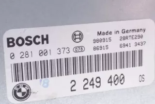 2249400, 0281001373 , art774100 Блок управления двигателем BMW 5 E39 Арт 774100, вид 2