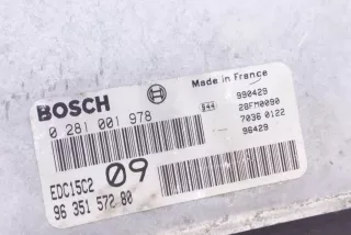 9635157280 , art7930018 Блок управления двигателем Peugeot 406 Арт 7930018, вид 3