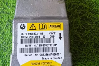 6978373 , art8748939 Блок AirBag BMW 5 E60/E61 Арт 8748939, вид 1