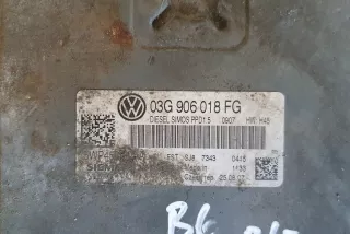 03g906018fg , art5966312 Блок управления двигателем Volkswagen Passat B6 Арт 5966312, вид 2