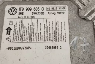 1T0909605C , art375388 Блок AirBag Volkswagen Touran 1 Арт 375388, вид 5