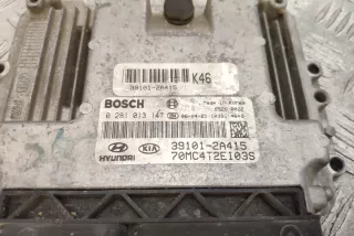 Блок управления двигателем Hyundai Accent MC 2007г. 391012A415, 0281013147 , art8653775 - Фото 4
