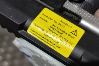 34078325A , art9698021 Ремень безопасности задний правый Volvo S60 2 Арт 9698021, вид 11
