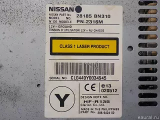 28185BN310 Nissan Магнитола Nissan Almera N16 Арт E84579902, вид 5